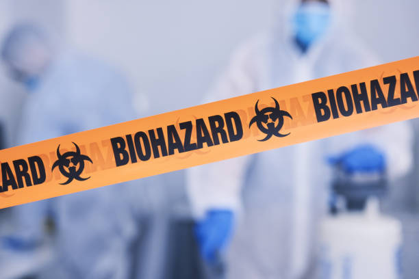 Professional Biohazard technician working in Woodbury Heights, NJ